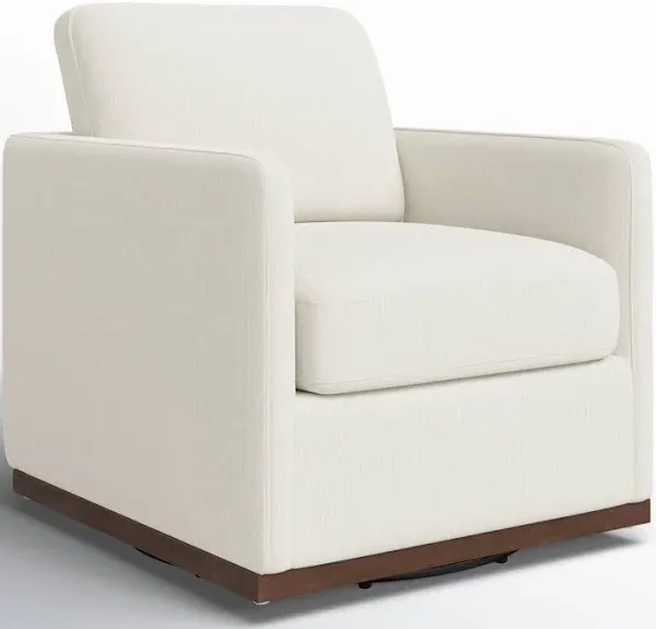 Joss & Main Bobbi Upholstered Swivel Armchair