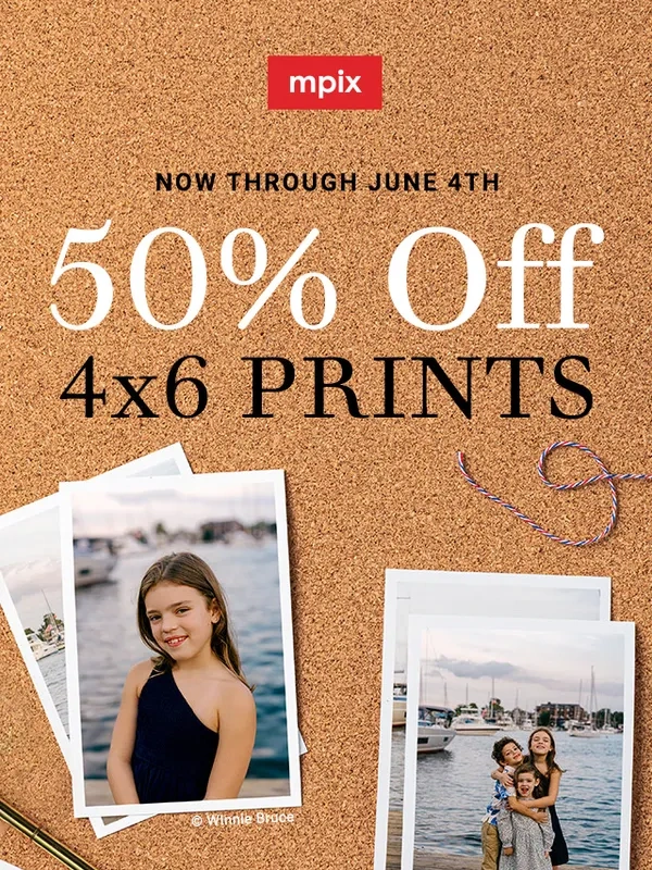 Mpix - Right now: 50% off 4x6 prints