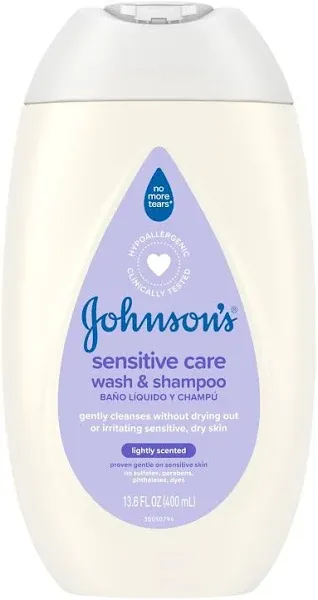 Johnson's Baby Sensitive Care Baby Body Wash & Shampoo