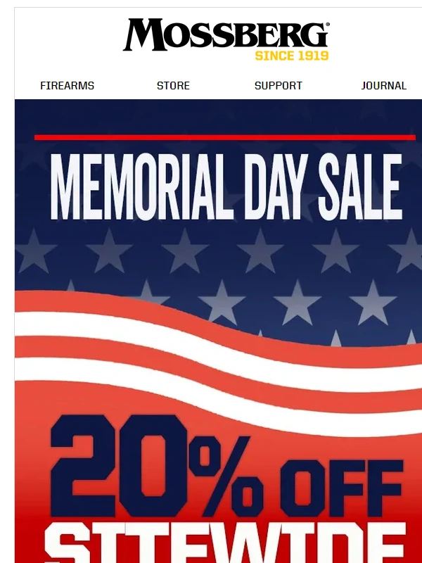 Mossberg - Last Shot Before It’s Gone | 20% OFF Sitewide