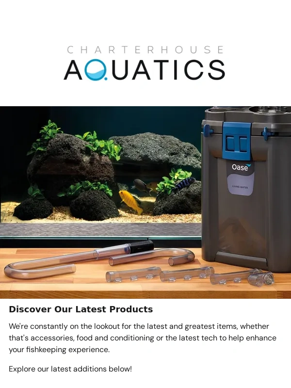 Charterhouse Aquatics - ? New this Month! ?