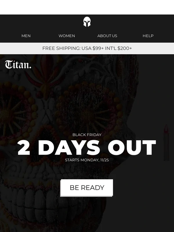 Titan - BLACK FRIDAY STARTS MONDAY ⚔️