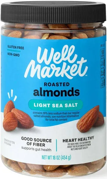 Well Market Roasted Lightly Salted Almonds