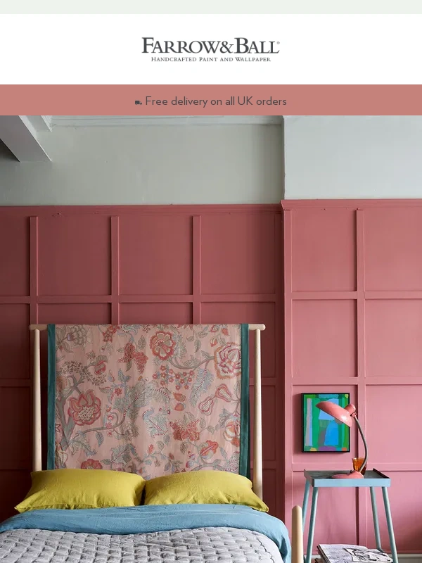 Farrow And Ball - A little colour for your inbox