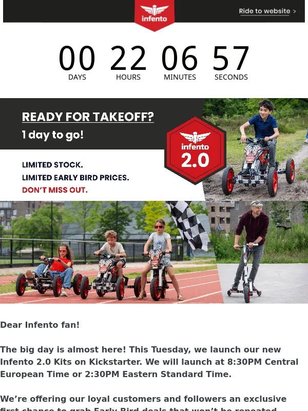Infento - ? Infento 2.0 Launches Tomorrow!