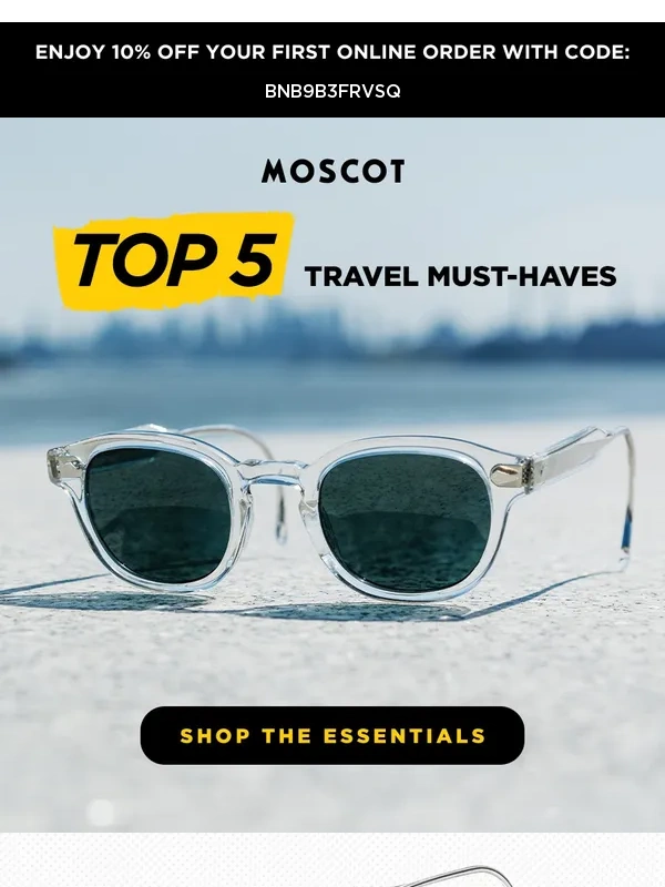 Moscot - Your Trip Has Been Upgraded