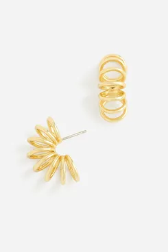 Madewell Multi-Ring Statement Stud Earrings