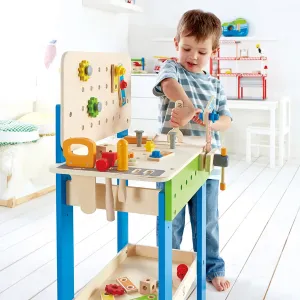 Kid's Wood Workbench Playset