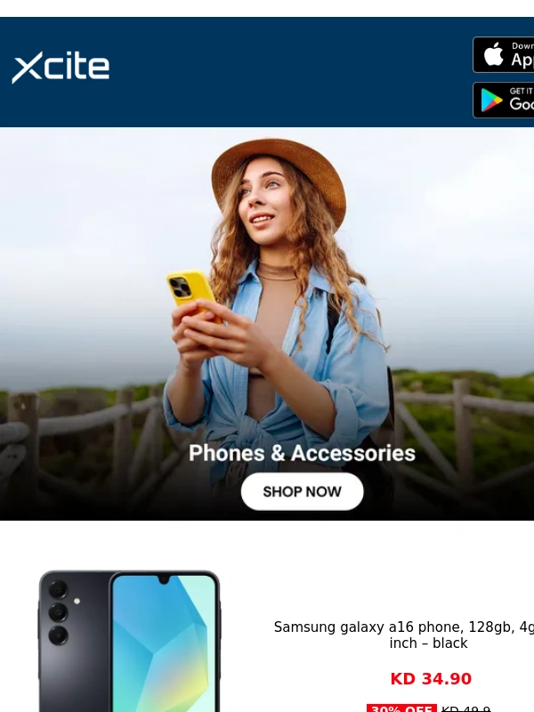 Xcite - Hot Deals ? Phones & Accessories at Discounted Prices ?
