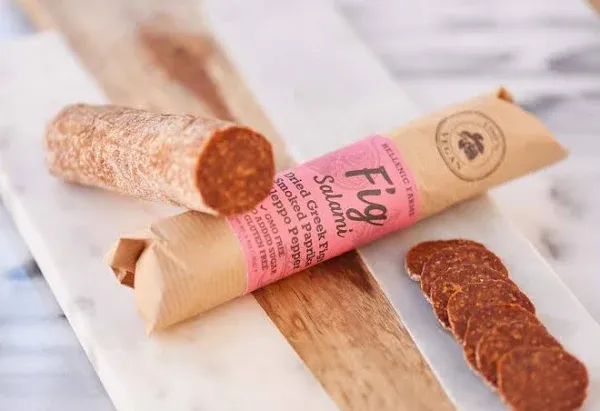 Hellenic Farms Vegan Fig Salami