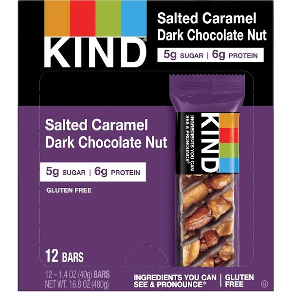 KIND Salted Caramel Dark Chocolate Nut Bar