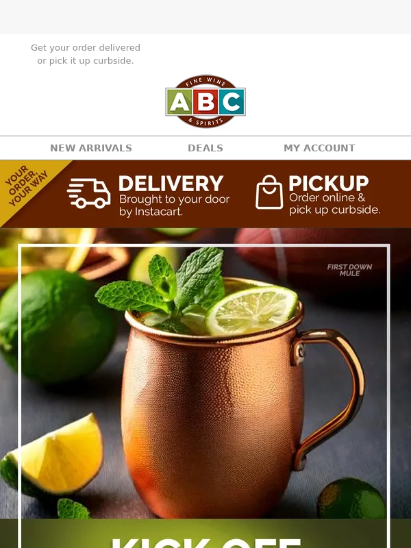 ABC Fine Wine & Spirits - Game Day Drink Deals & Cocktail Recipes ?