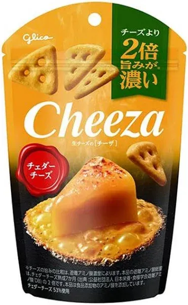 Glico Cheeza Cheddar Cheese Crackers 36g