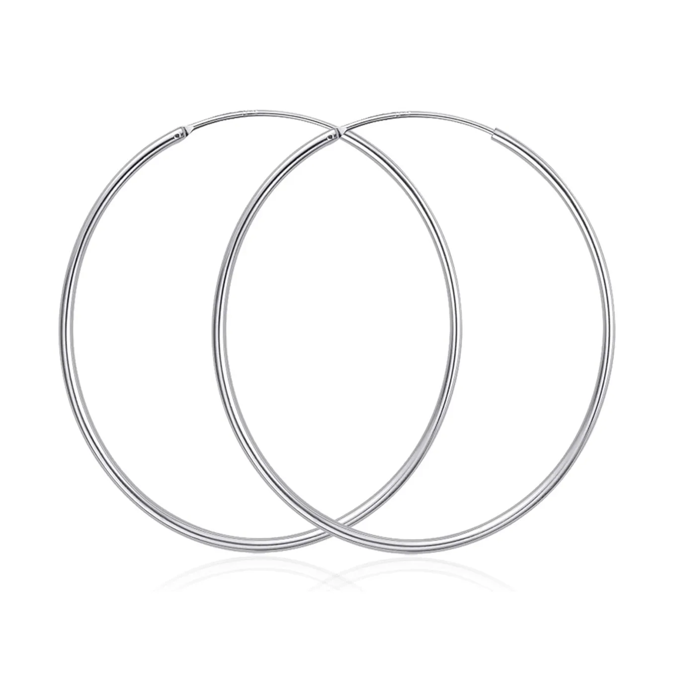 Sterling Silver Hoops