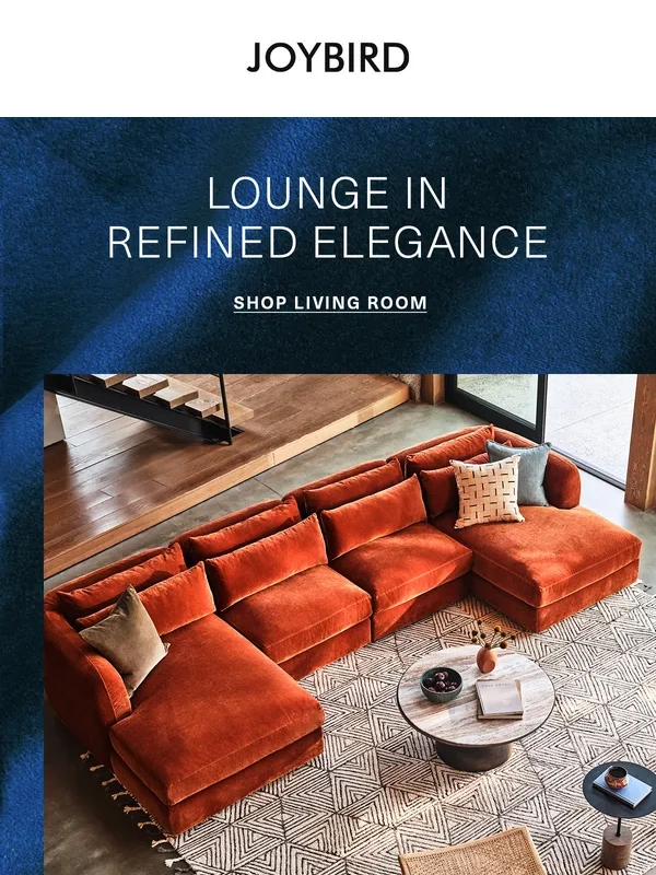 Joybird - ? Create a show stopping living room