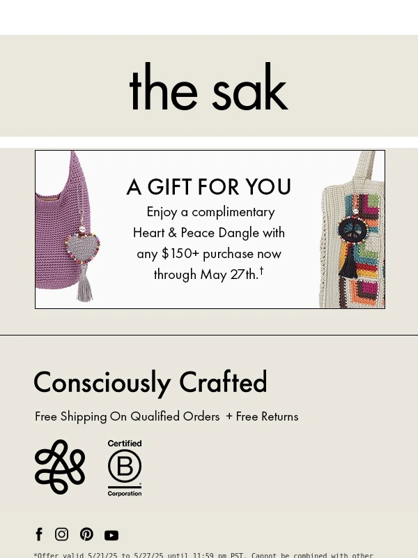 The Sak - CROCHET SALE: 30% Off Ends Tonight ⏰
