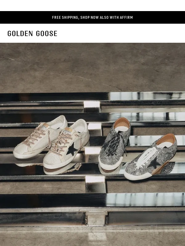 Golden Goose Deluxe Brand - Our icons evolve with you