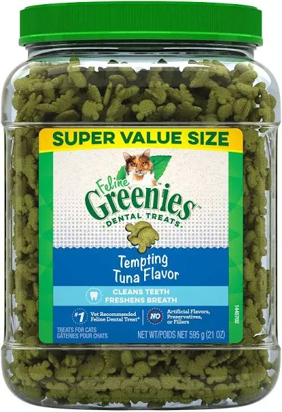 Greenies Feline Tempting Tuna Dental Cat Treats