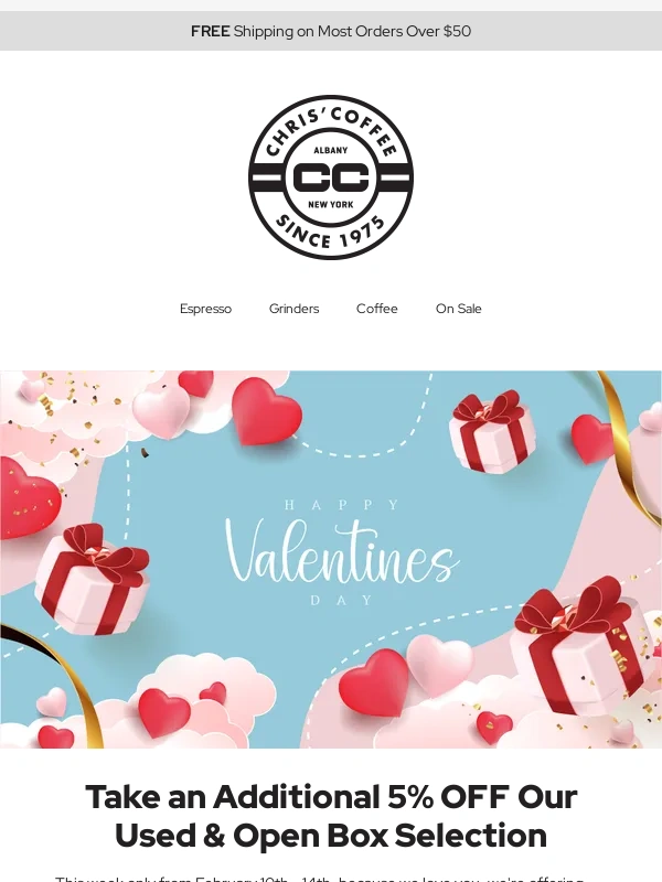 Chris Coffee - Bean My Valentine ?