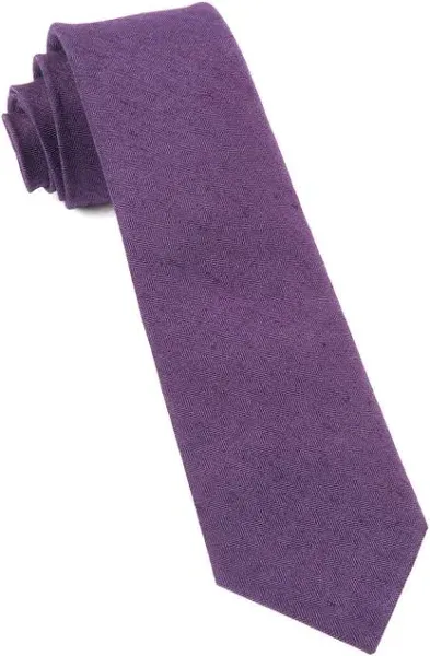 Men's Tie Bar Linen Row Tie Wedding Tie for Groom & Groomsmen