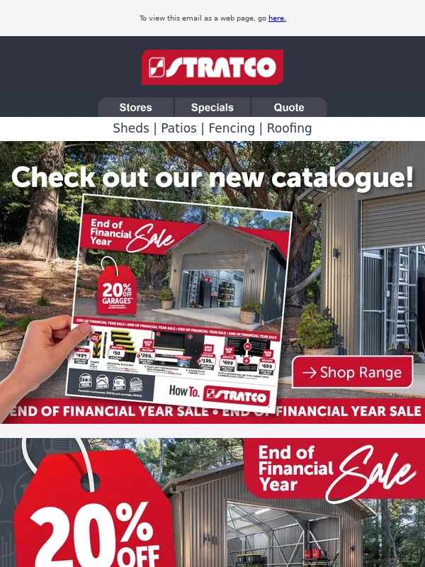 Stratco - NEW Catalogue Out Now – Don’t Miss the EOFY Deals!