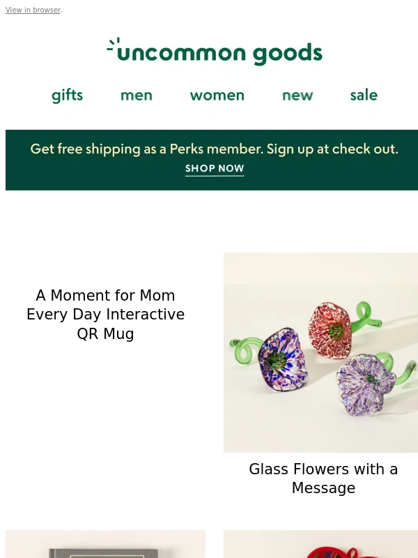 UncommonGoods - Our favorite Mother's Day gifts under $50
