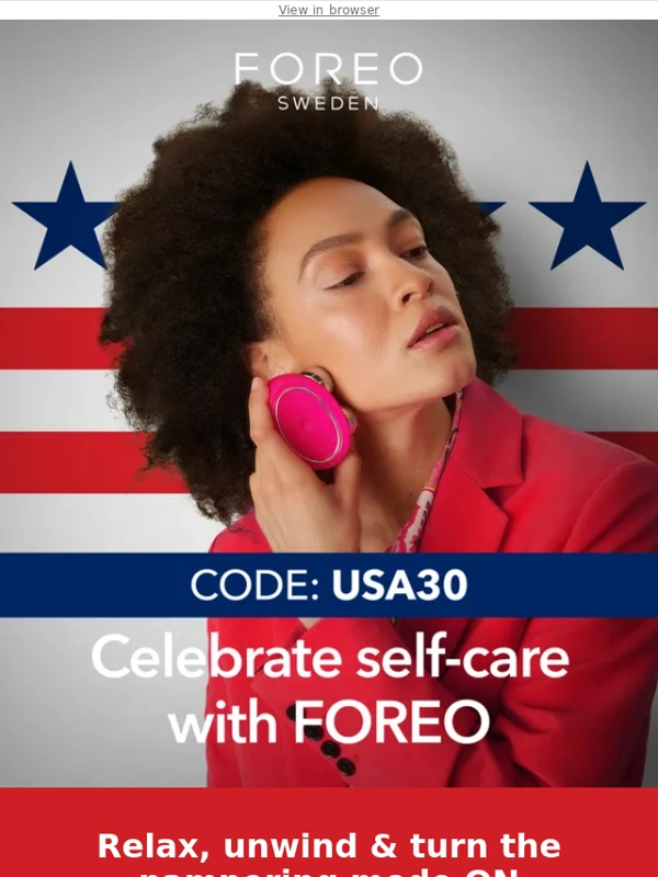 Foreo - Treat your skin with Memorial Day deals ?♥️