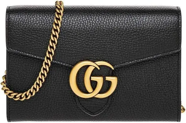 Gucci Women's Gg Marmont Calf Leather Crossbody Bag