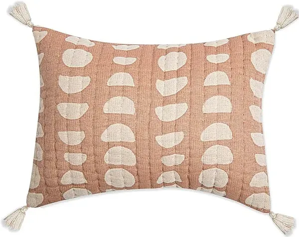 Crane Baby Copper Moon Phase Jacquard Pillow