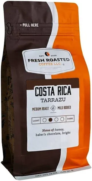 Fresh Roasted Coffee Costa Rican Tarrazu