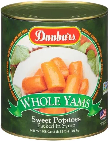Dunbar Fancy Whole Sweet Potatoes