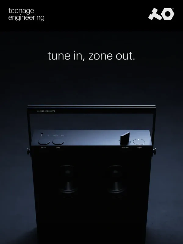 Teenage Engineering - Tune in,zone out