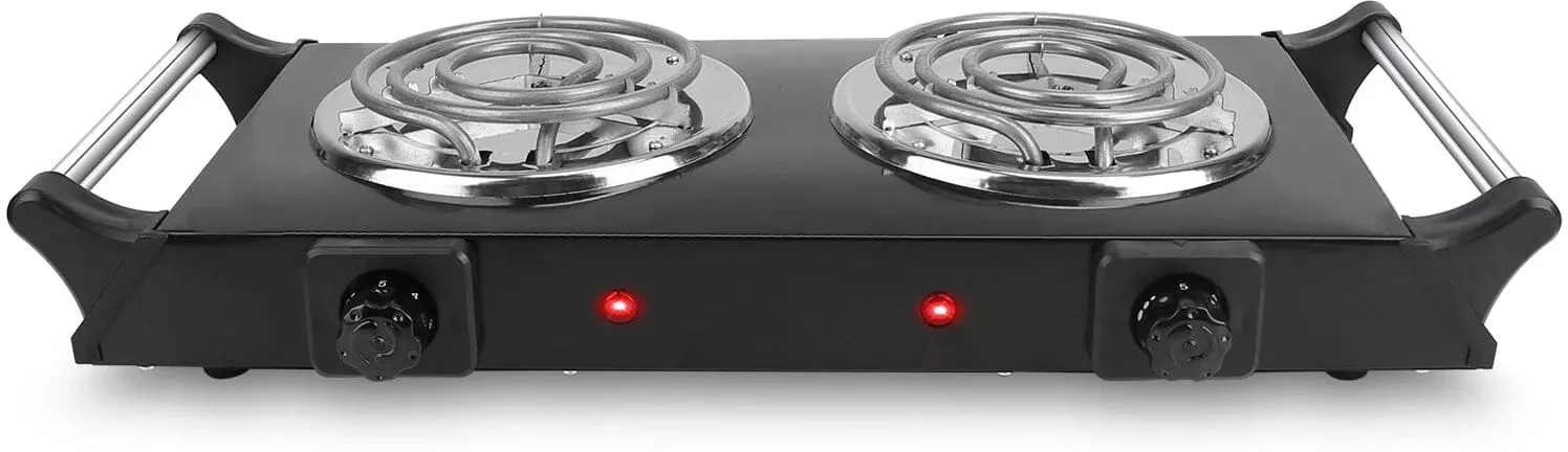 DailySale 1000W Electric Burner Portable Coil Heating Hot Plate Stove Countertop