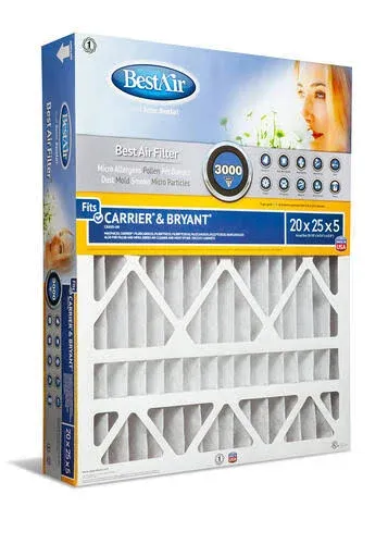 BestAir Pleated Air Filter CB2025-13R