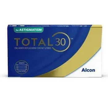 Alcon Total30 for Astigmatism 6-Pack Clear Contact Lenses