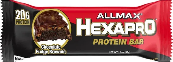 Allmax Hexapro Protein Bar Chocolate