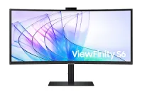 Samsung EPP & EDU: 34" ViewFinity S65VC UWQHD 100Hz HDR10 VA Curved Monitor w/ USB-C, Speakers, KVM Switch & Built-In Camera $350 + Free Shipping