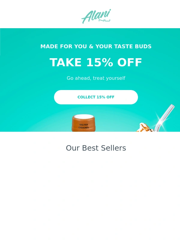 Alani Nu - Refresh & refuel with 15% off