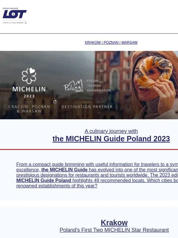 LOT - Discover the culinary heritage of Poland