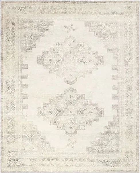 Stepped Medallion Performance Rug