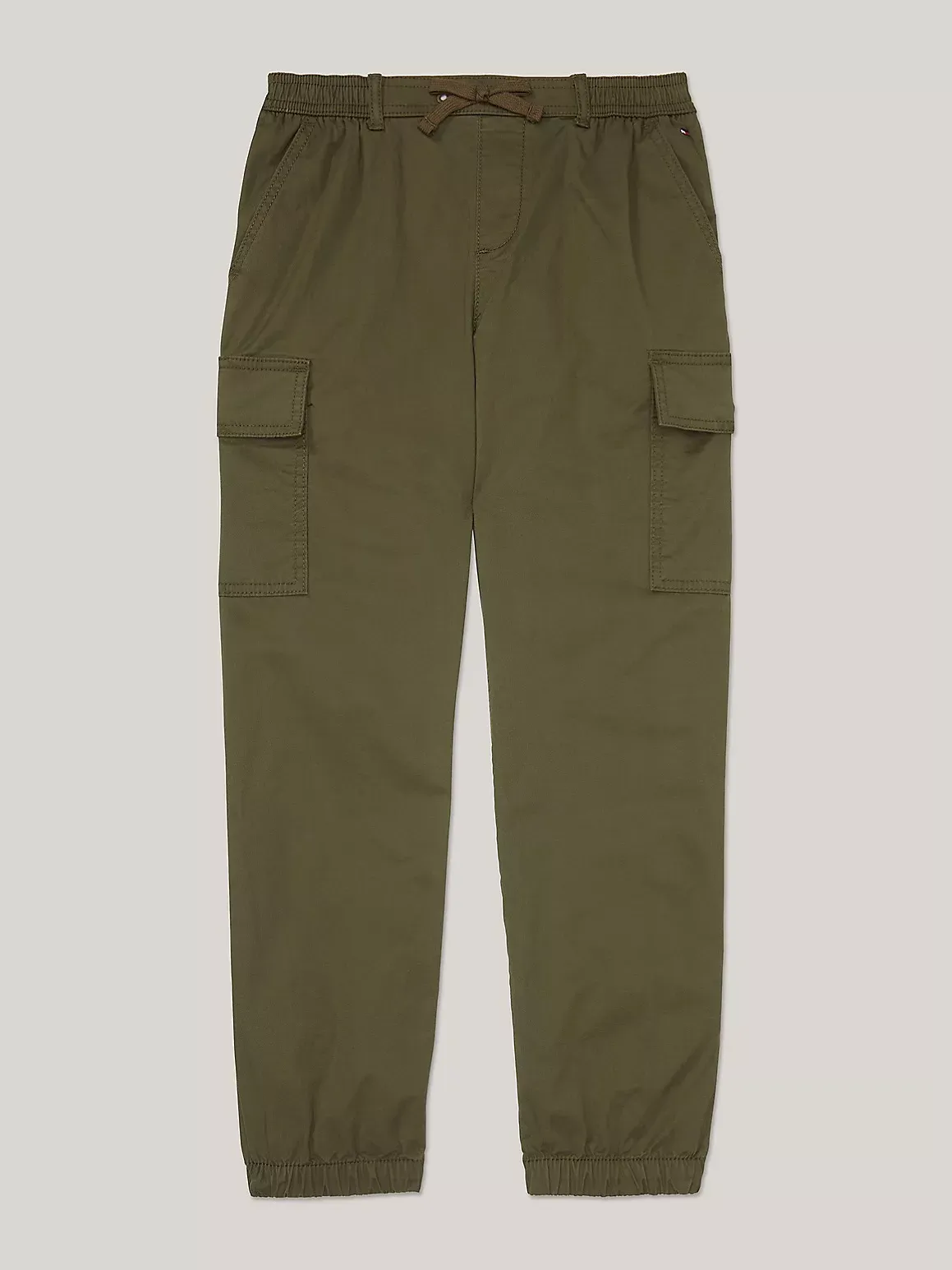 Tommy Hilfiger Girls' Kids' Stretch Cargo Chino Jogger - Green - 10