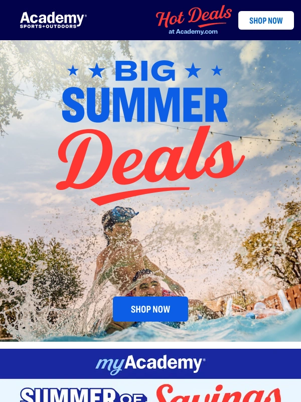 Academy - ☀️ BIG. SUMMER. DEALS