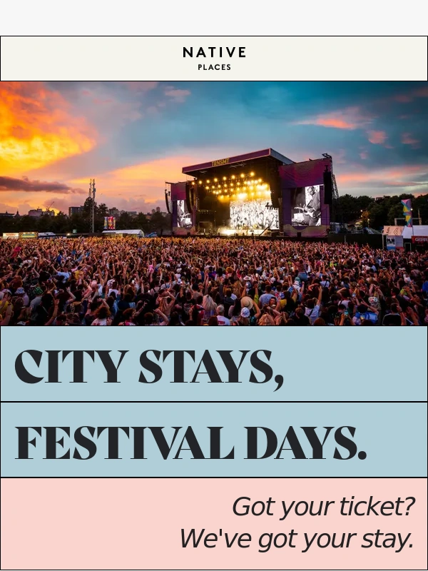 Native - Explore Urban Festivals This Summer