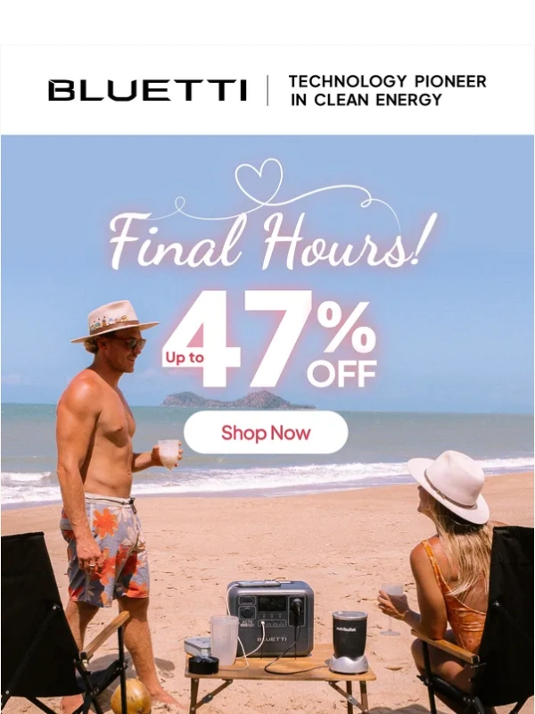 Bluetti - Up to 47% OFF | Last Chance to Grab Sweet Deals! ?