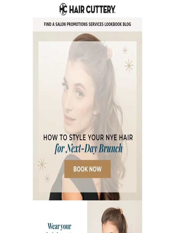 Hair Cuttery - ? Peep this NYE style ??