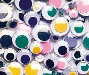 Charles Leonard Wiggle Eyes Jumbo Round