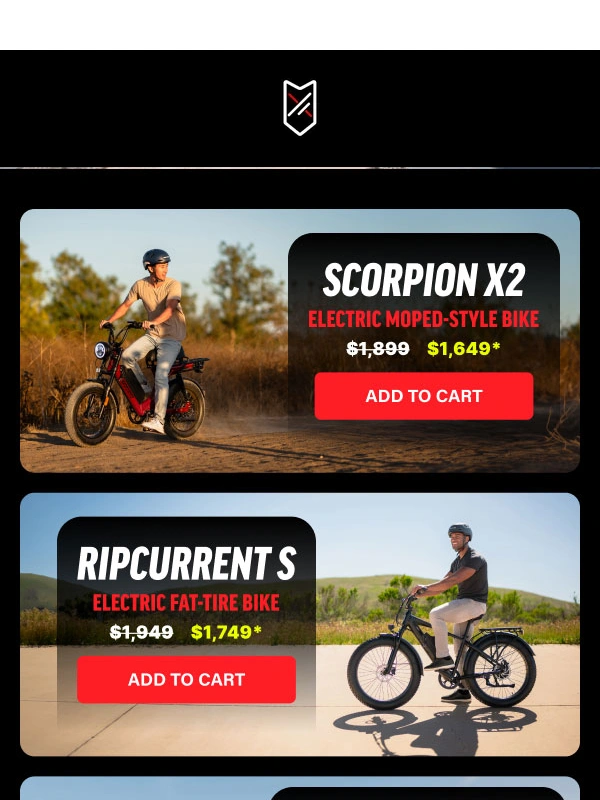 Juiced Bikes - Ends Soon: $200 Off Any E-Bike!