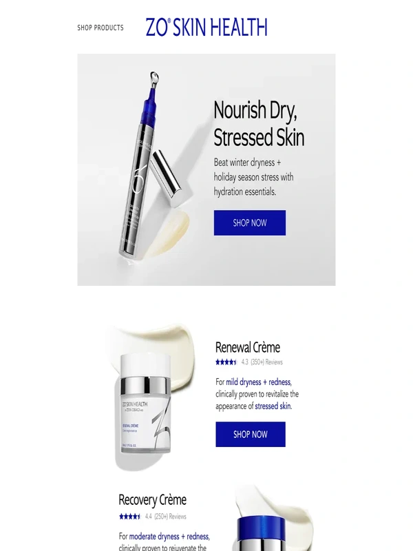 ZO Skin Health - Beat Winter Dryness with ZO