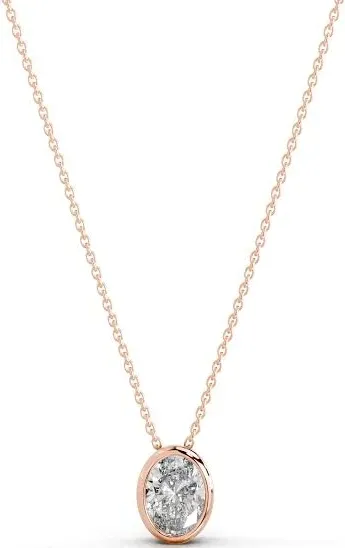 Gianna Diamond Pendant 14K Rose