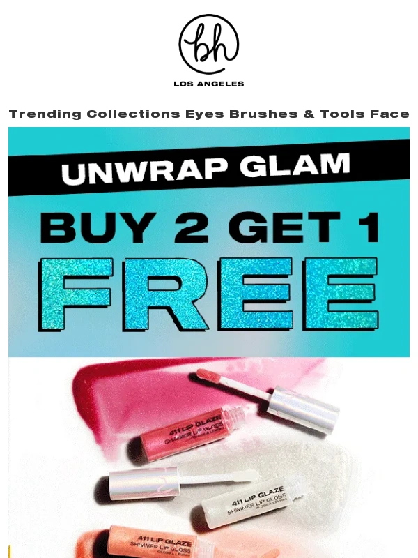 BH Cosmetics - Buy 2,Get 1 FREE now LIVE ?✨